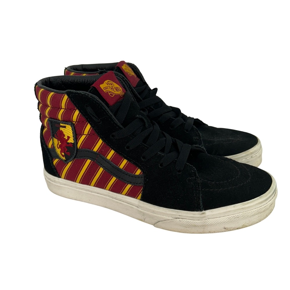 Vans Youth 3.5 Harry Potter Gryffindor Sk8-Hi Limited Edition Shoes - Picture 1 of 15
